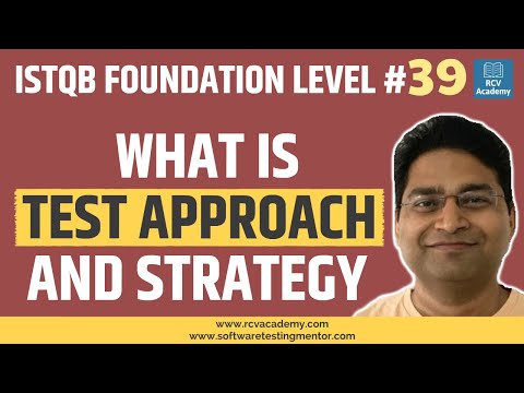 ISTQB Foundation Level 39 Test Approach and Strategy