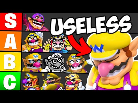 Ranking How USELESS Wario is in Every Mario Game