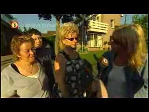 De trouwjurk van Mariska