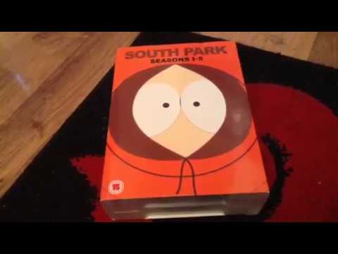 Unboxing South Park season 1-5 DVD