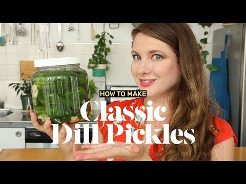 How to Make Dill Pickles at Home (Using Fermentation!)