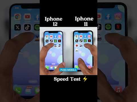iPhone 12 vs iPhone 11 Speed Test ⚡ Who Wins in 2025?'#shorts