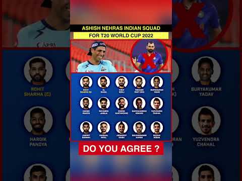 Indian Team For T20 World Cup 2022 | India Squad for t20 Wc | Asia Cup 2022 Pak vs Sl #viratkohli