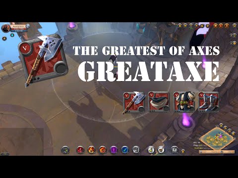 Albion Online Solo PVP || Greataxe Guide || Corrupted Dungeons and Open World