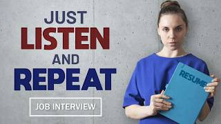 Improve Your English Speaking Fluency: Job Interview