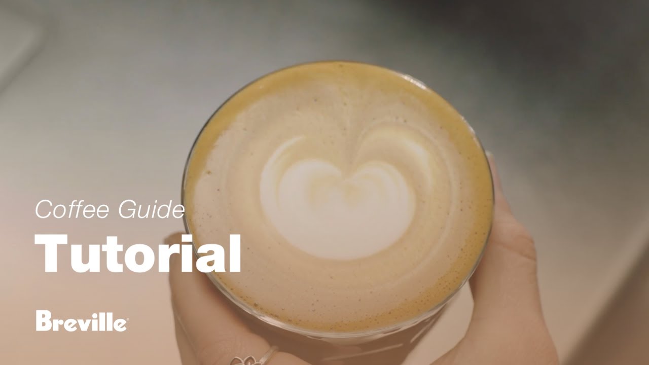 How to create latte art: the dot