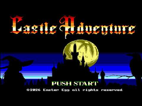 [Amstrad CPC] Castle Adventure - Longplay