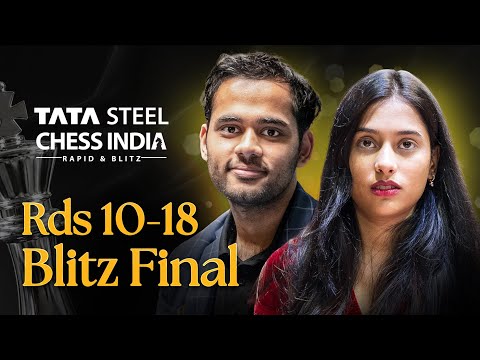Tata Steel Chess India 2026 Blitz Final : Will Arjun Get His Gold? Will Carissa Convert? Rds 10-18