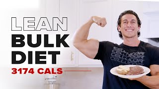 Sadik’s Lean Bulking Diet + Meal Plan | Full Day of Eating | 3174 Calories