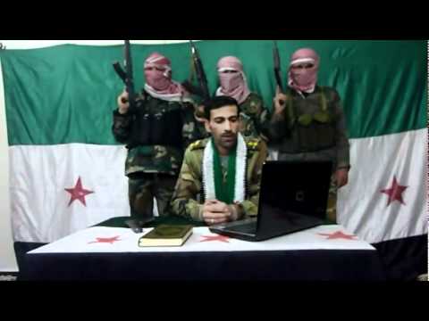 انشقاق الملازم أول مهند أحمد الحلاق من مرتبات الفرقة 17 الفوج 93 دبابات وانضمامه إلى الجيش السوري الحر