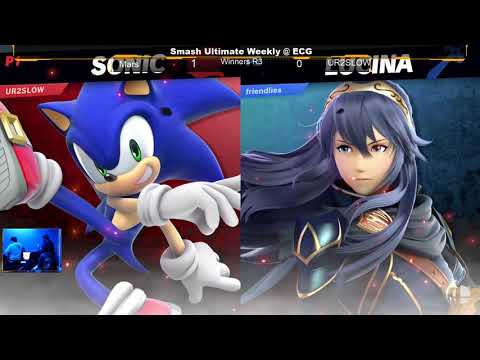 ECG SSBU Weekly 12/22/18 - Mars (Lucina) VS. UR2SLOW (Sonic)