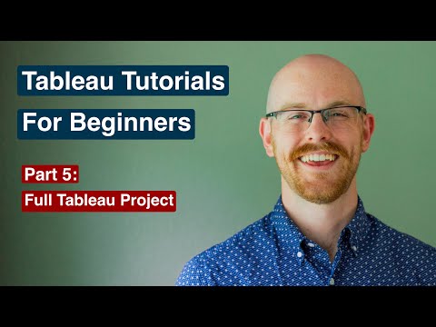 Full Beginner Project in Tableau | Tableau Tutorials for Beginners