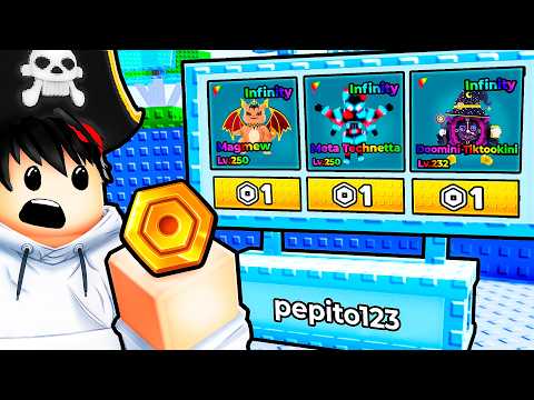 Comprando BRAINROTS OP con TOKENS en Tsunami Brainrots 🤯