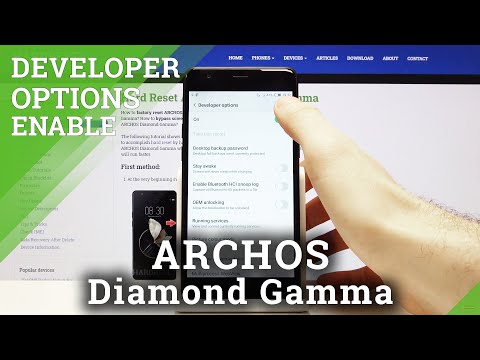 How to Access Developer Mode in ARCHOS Diamond Gamma – Advanced Settings