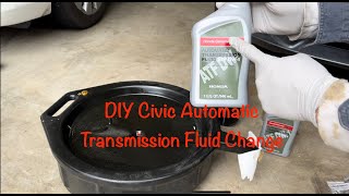 2006-2011 Civic DIY Automatic Transmission Fluid Change Guide