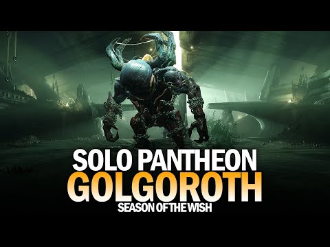 Solo Pantheon Raid Boss #1 - Golgoroth (Atraks Sovereign) [Destiny 2]