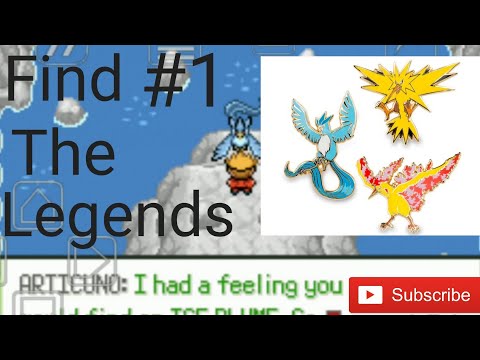 Pokémon Glazed   Finding the Legends Part-1: Moltres, Zapdos, Articuno
