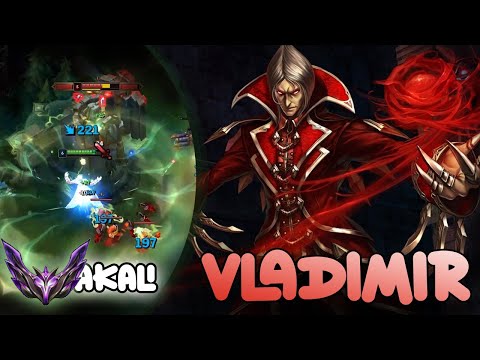 VLADIMIR GUIDE 2022 - Cách Chơi Vladimir vs Akali Cao Thủ - Huy Vladimir