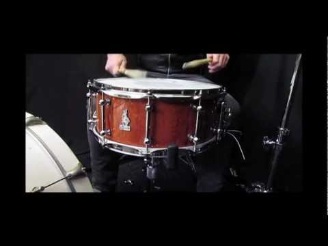 Brady Sheoak Natural Gloss Block 14x6.5" Snare Drum - Model Number  SOB-579