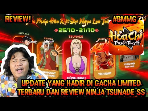 UPDATE NINJA BARU DI LIMITED SUMMON SERTA REVIEW JUGA TSUNADE SS APAKAH LAYAK DI GACHA DI KING OF NI