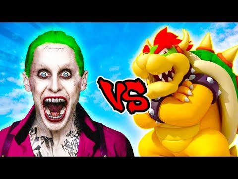 The Joker Vs Bowser - Epic Battle - Left 4 dead 2 Gameplay (Left 4 dead 2 Custom Skin Mod)