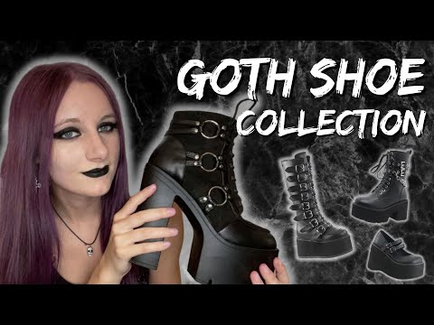MY GOTH SHOE COLLECTION! - Demonia, High Heels and more!