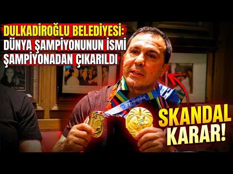 Dulkadiroğlu Belediyesi tarafından dünya şampiyonunun ismi şampiyonadan çıkarıldı