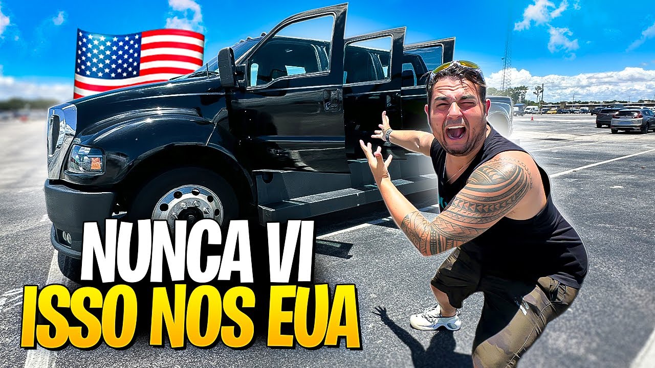 EM BUSCA DE UM CARRO VELHO PARA COMPRAR NO LEILÃO DOS EUA