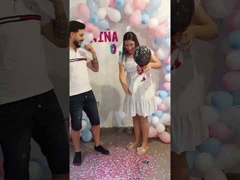 Unusual Gender reveal ❤️💙 #boyorgirl #babyshower #genderparty #genderreveal