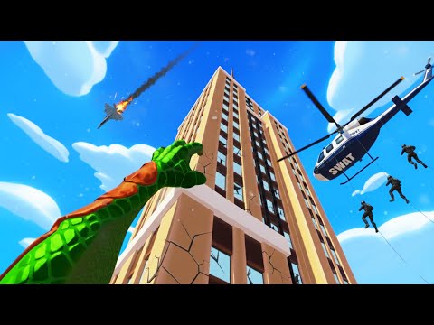 Becoming a Giant Kaiju Monsters in Virtual Reality is a Must