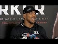 ANTHONY JOSHUA'S COMPLETE POST FIGHT PRESS CONFERENCE  VIDEO- JOSHUA VS PARKER
