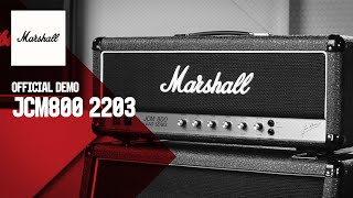 Video thumbnail for Marshall JCM800 2203 | Product Demo | Marshall by Marshall Amplification