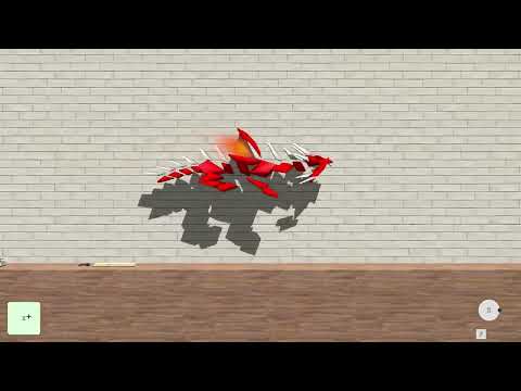 Principia Level Showcase - Red Shrapnel Dragon by Demon666