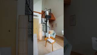 This cozy lakeside cabin for 2 is in Waco, Texas 📍😍 #airbnb #cabinbliss #waco 