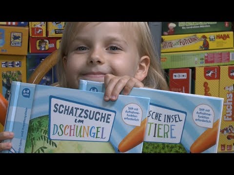create tiptoi Bücher - Schatzsuche im Dschungel und Die magische Insel der Tiere (Ravensburger)