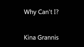 Why Can't I? Music Video