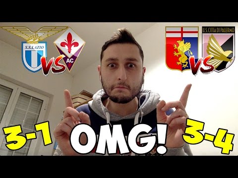 RIMONTA ASSURDA! GENOA-PALERMO 3-4 | LAZIO-FIORENTINA 3-1