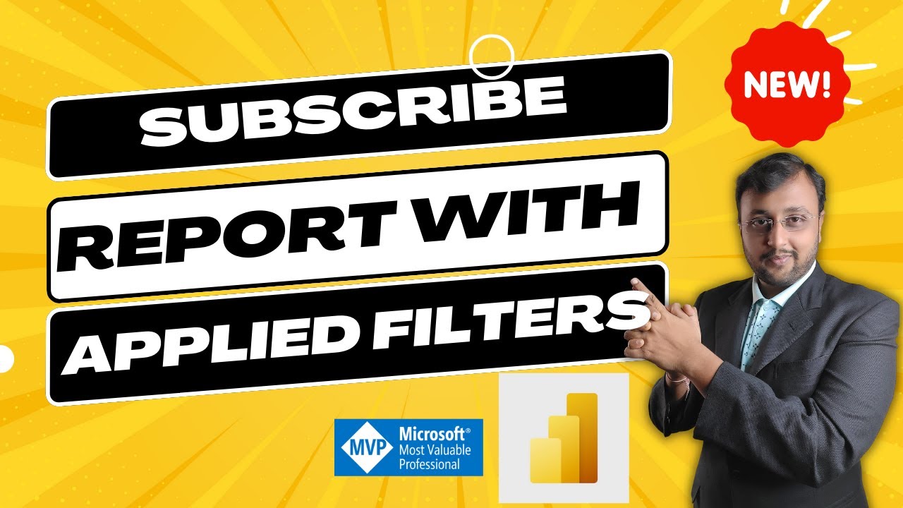 Subscribe Power BI Report with Applied Filters
