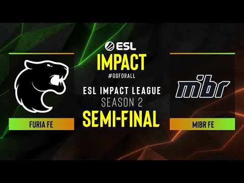 FURIA fe vs. MIBR fe - Map 3 [Mirage] - ESL Impact League Season 2 - SA - Semi-final