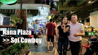Bangkok Night walk - Nana to Cowboy - Dec 2018