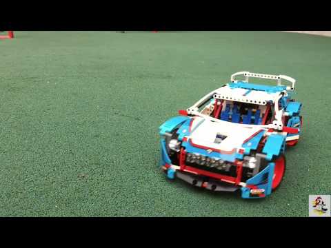 Lego technic 42077 Rally car RC motorized ( Lego power function ver.)