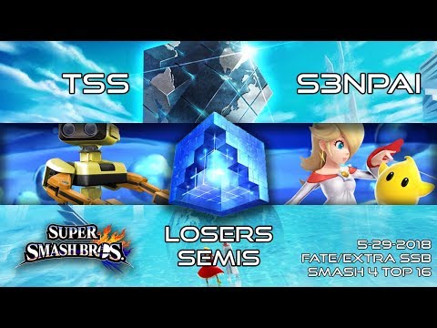 F/Extra SSB: TSS (Cloud) vs. S3NPAI (Rosa) - SSB4 Singles Losers Semis