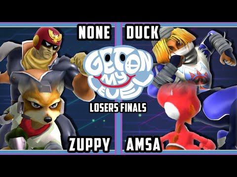 GOML 2022 Losers Finals - n0ne & Zuppy Vs. Duck & aMSa - SSBM Melee Tournament