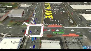 West Eugene EmX Peak Traffic Simulation (Long Version)