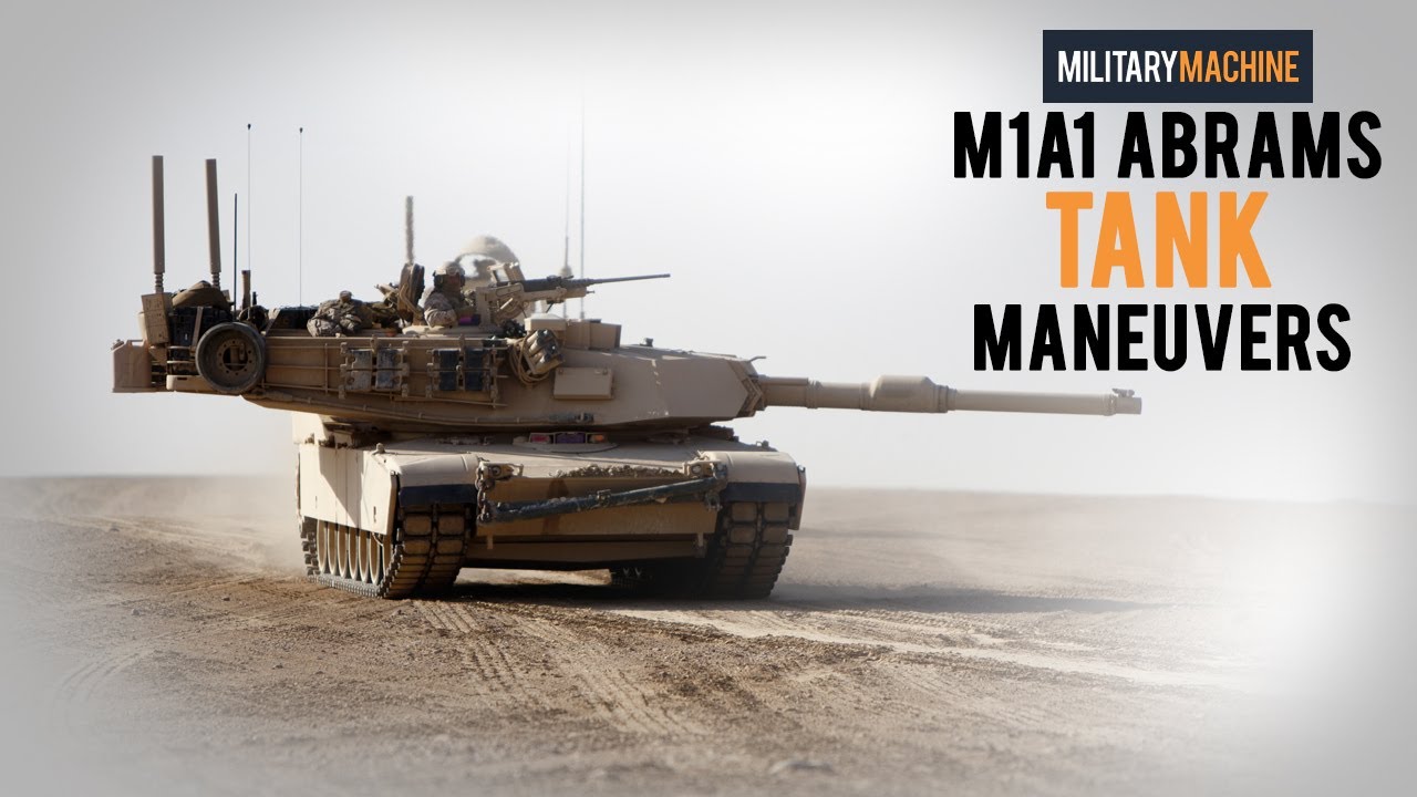 M1A1 Abrams Tank Maneuvers