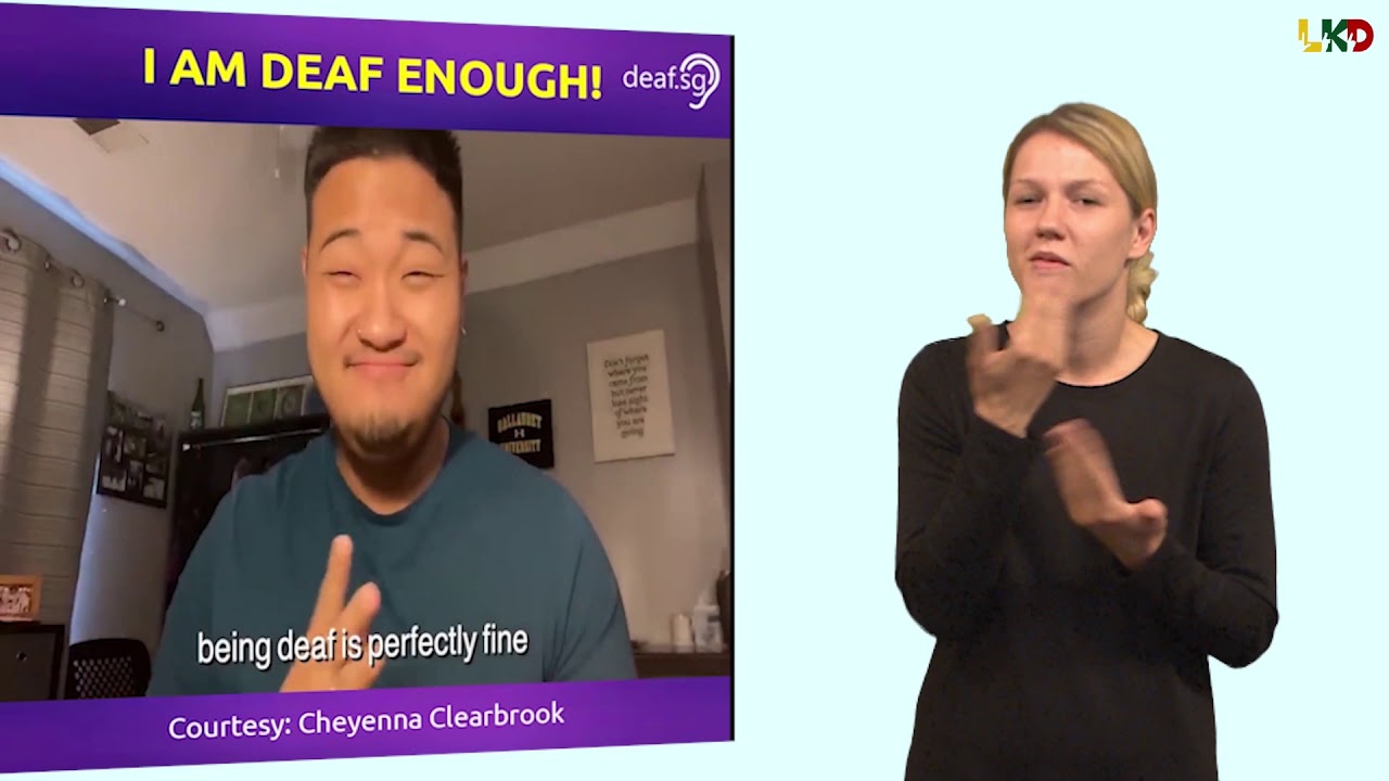 Pasaulio kurčiųjų naujienos I Kurčiųjų žinutė jums #DeafEnough