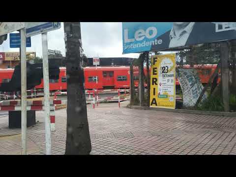 Locomotora E713 de Ferrovías a puro motor Línea Belgrano Norte