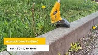 Akumulátorový vyžínač TEXAS GT 1080, 10.8V