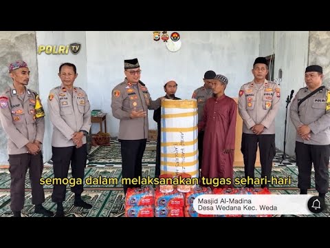 POLRES HALMAHERA TENGAH PEDULI MASJID