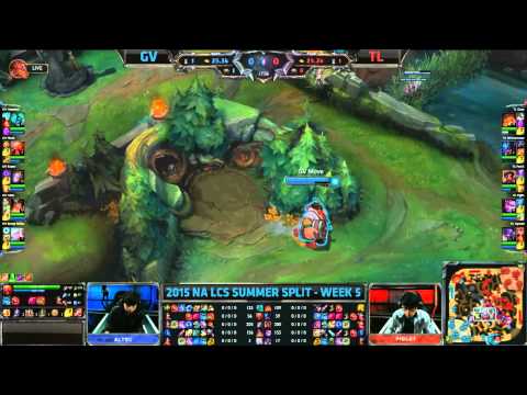 Gravity vs Team Liquid (GV vs TL) - W5D2 NA LCS Summer 2015 - League of Legends